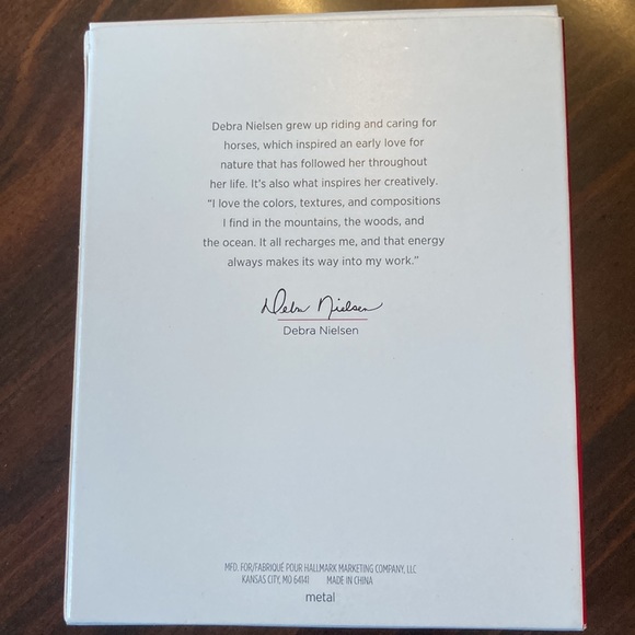 NIB Hallmark PERFECT STYLE SCISSORS ✂️ hairstylist MUA Holiday ornament - Picture 2 of 3